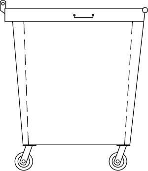 rear load container